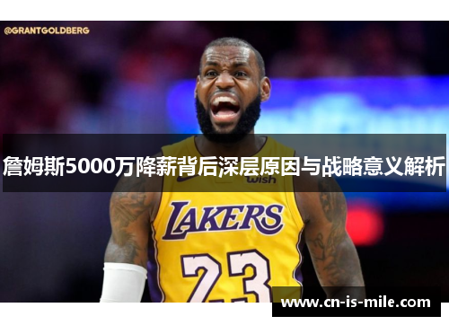 詹姆斯5000万降薪背后深层原因与战略意义解析