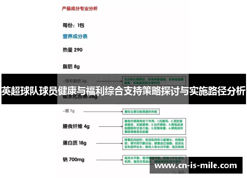英超球队球员健康与福利综合支持策略探讨与实施路径分析 英超球队球员健康与福利综合支持策略探讨与实施路径分析