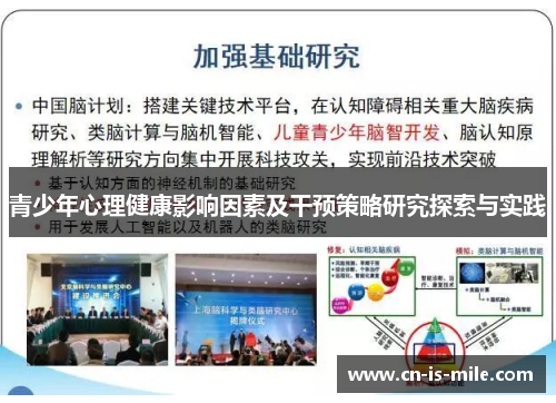 青少年心理健康影响因素及干预策略研究探索与实践 青少年心理健康影响因素及干预策略研究探索与实践